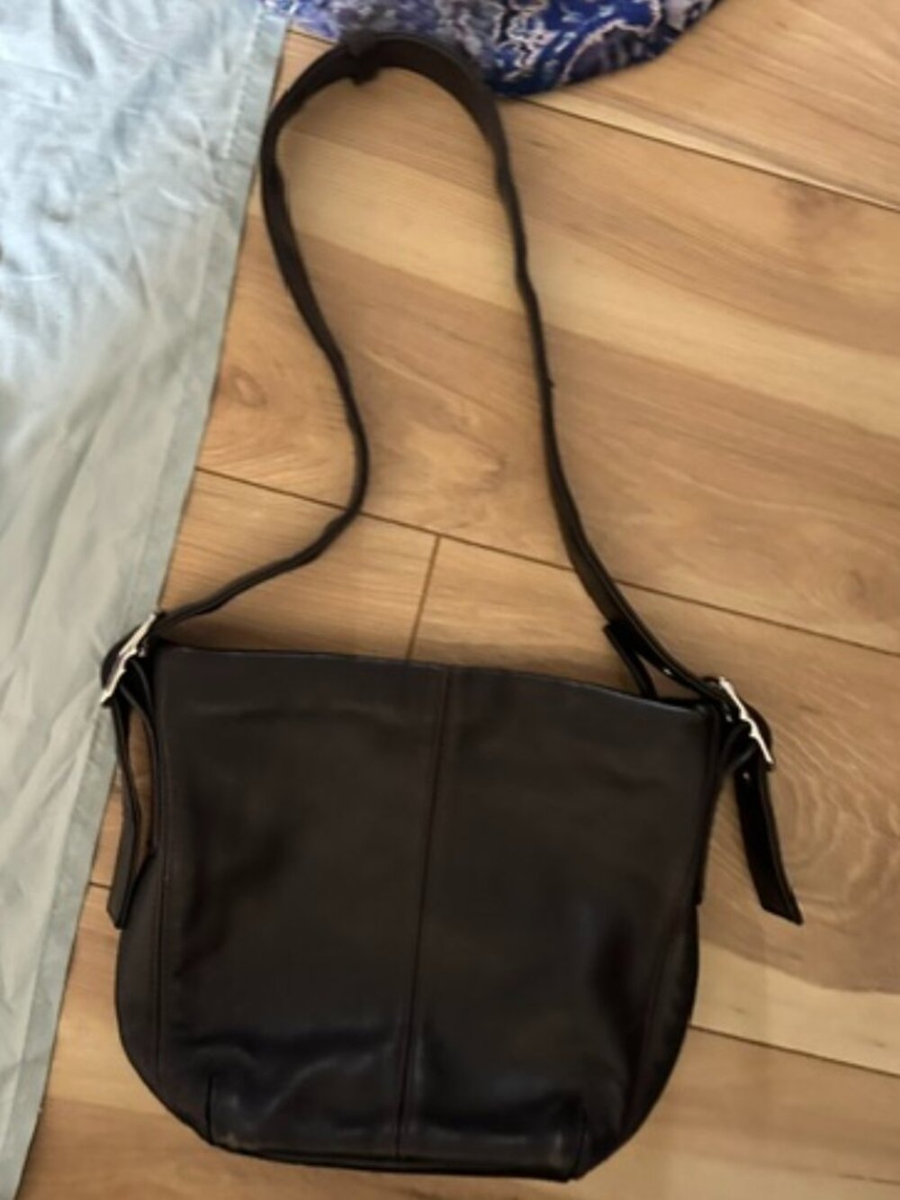 faux leather brown shoulder purse hand bag medium black casual dress